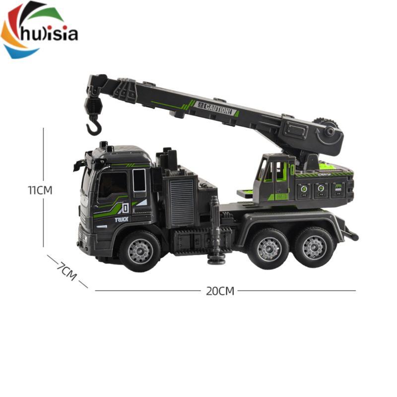 Chalisia 1: 32 RC Kỹ Thuật Xe Ô Tô Đồ Chơi Giáo Dục Điện RC Xe Tải Điều Khiển Từ Xa Xe Tải Cho Bé Trai Trẻ Em 7 8 9 10 Tuổi Trẻ Em