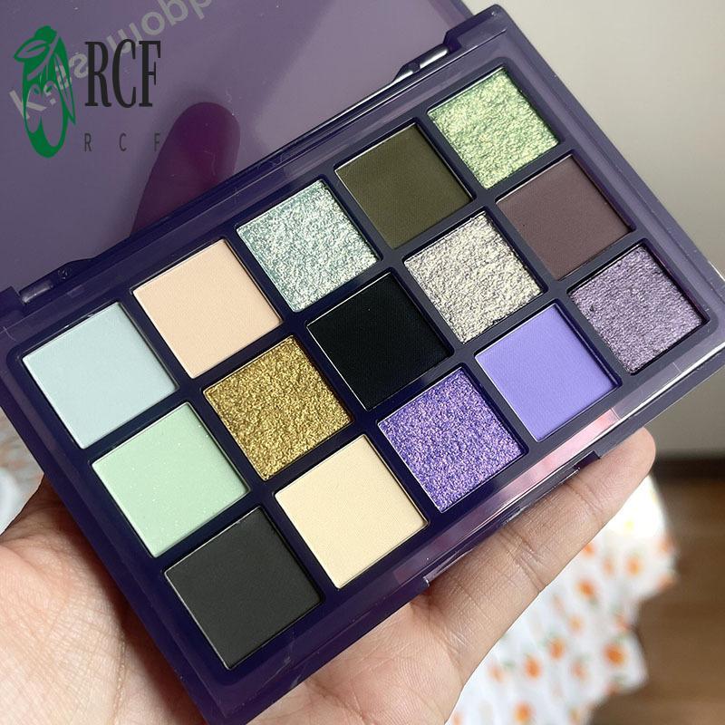 Bảng phấn mắt 15 màu - Trang điểm độ bão hòa cao đỏ đen
