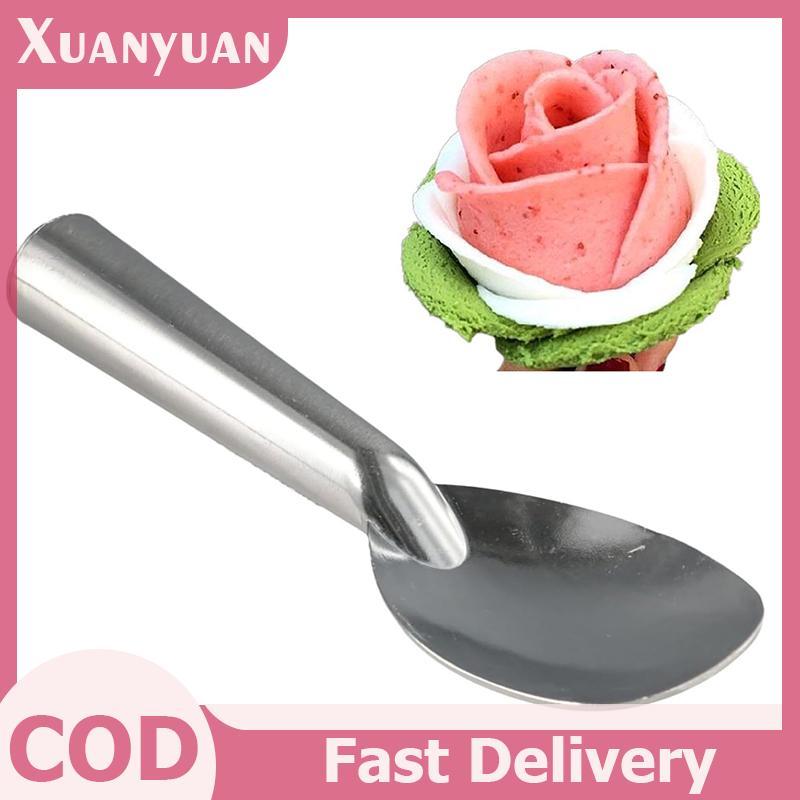 XUAN Hợp Kim Nhôm Kem Muỗng Muỗng Kem Nhà Khách Sạn Món Tráng Miệng Muỗng, Hoàn Hảo Cho Muỗng Và Phục Vụ Thực Phẩm Cứng VN