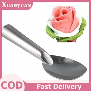 XUAN Hợp Kim Nhôm Kem Muỗng Muỗng Kem Nhà Khách Sạn Món Tráng Miệng Muỗng, Hoàn Hảo Cho Muỗng Và Phục Vụ Thực Phẩm Cứng VN