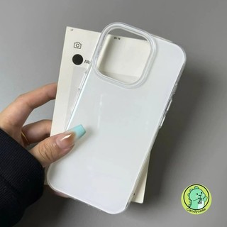 Ốp Điện Thoại Lỗ Lớn Màu Trắng Tối Giản Cao Cấp Cho Redmi Note 15 14 14S 13 12 Turbo 12S 11 Pro Plus Speed SE 11S 10 9 Pro Max 10S 9S 9T 5G 4G Vỏ IMD Chống Sốc Dễ Thương