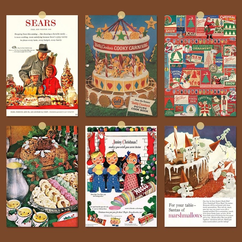 Tranh canvas cổ điển theo chủ đề Giáng sinh, phong cách retro Mỹ, thiết kế hoạt hình, thích hợp để trang trí nhà cửa trong phòng ngủ, studio và các không gian khác.