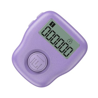 QUUM USB có thể sạc lại Bộ đếm ngón tay kỹ thuật số Phát sáng trong bóng tối Thiết kế tiện dụng Chất liệu ABS cầm tay cho thể thao Inve