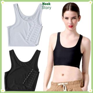 [Giao hàng từ Việt Nam] NOOKSTORY 1 Áo Tank Tops, Trans Lesbian Flat Vest Ngực Shaper, Quần lót Corset Lesbian Tomboy Ngực Chất kết dính