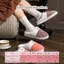 NICOLOO Một Đôi Dép Nữ, Dép Cotton Cặp Đôi Đáy Dày Mờ, Giày Cotton Sang Trọng Mềm Mại Thời Trang Mùa Đông Ấm Áp Cho Nam Nữ