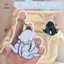 Sáng Tạo Kéo Chơi Trứng Móc Khóa Mặt Dây Chuyền Túi Acrylic Xoay Dễ Thương Và Ngộ nghĩnh Cho Nữ Móc Khóa Ví Túi Phụ Kiện [Mina]