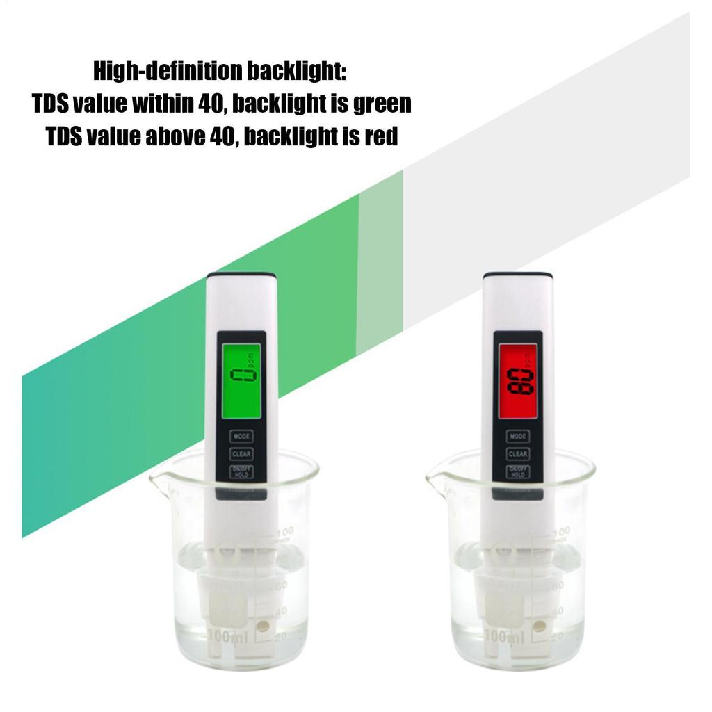TDS Meter Digital Water Tester Water Quality Test Pen Multifunctional Water Quality Tester Accurate Water Test jiwvn