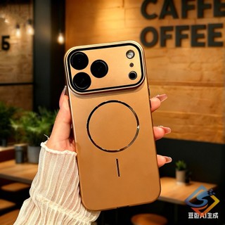 Bảo vệ Camera toàn diện Vỏ điện thoại từ tính cho IPhone 17 Pro Max 16 15 14 13 12 11 Pro Max Vỏ cứng Matte Ultra Thin Pc Vỏ chống sốc