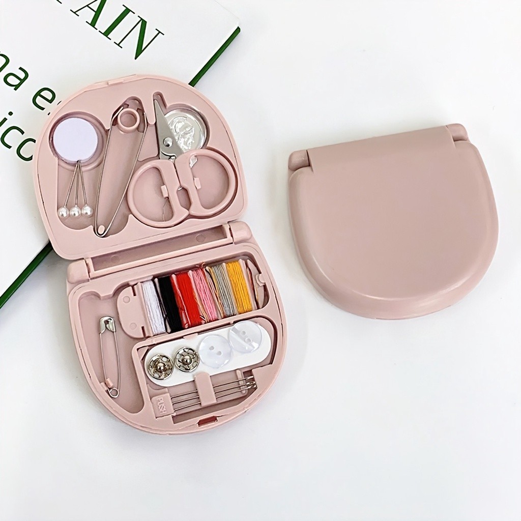 M6B Hộp Kim Chỉ Đa Năng Gấp Gọn Hoạt Hình Syle Hàn Quốc MALAN
