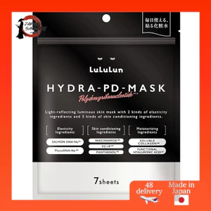 LuLuLun Hydra PD Mask, 7 sheets - Face pack, sheet mask, pack for face, moisturizing, pore care, skin roughness.- Direct from Japan