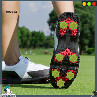 OMG Phụ kiện giày Golf Stud Spikes 20 chiếc Giày Golf Spikes Thay thế Cleats với công cụ Spike – Cleats Golf cao su bền bỉ cho giày chơi gôn ngoài trời Dễ dàng cho nam
