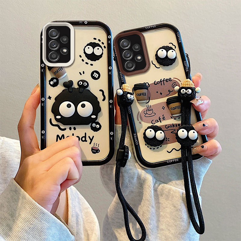 Ốp lưng samsung a23 Vỏ điện thoại búp bê 3D dễ thương bts