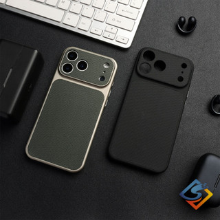 Ốp điện thoại ống kính cửa sổ lớn họa tiết da sang trọng cho IPhone 17 Pro Max 17Air 12 13 14 15 16 Pro Max Vỏ cứng Pc từ tính Vỏ chống sốc