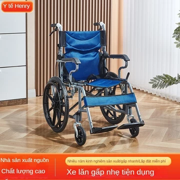Nhà máy bán buôn xe lăn cho người già xe lăn gấp cho người già xe đi bộ đẩy tay du lịch xe lăn di động y tế