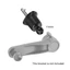 NAMA Universal 17mm Đầu ô tô Air Vent Clip Phụ kiện giá đỡ điện thoại ô tô từ tính