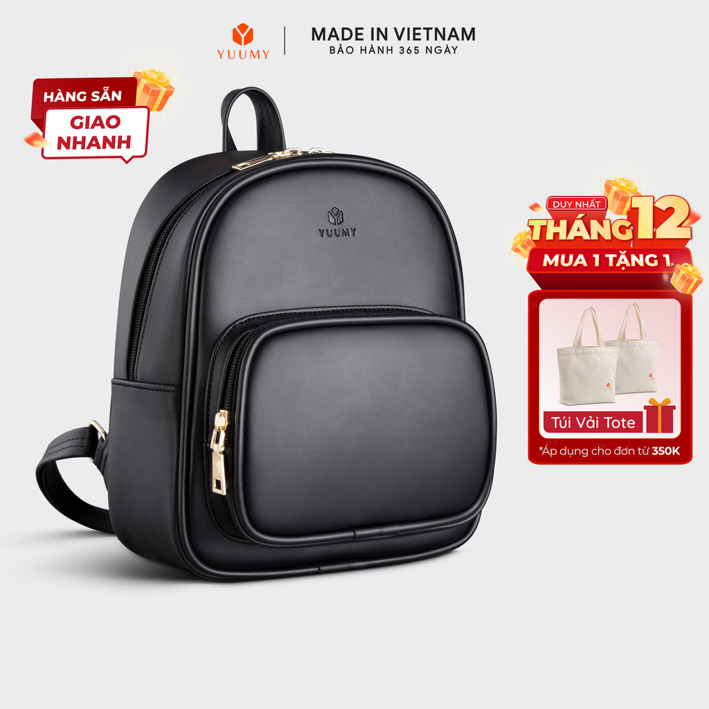 Balo Yuumy (Thời trang nữ cỡ trung - Balo da Liberal YBA55)
