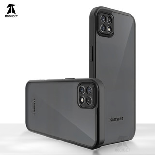 Dành Cho Samsung Galaxy A22 5G / A22s 5G Ốp điện thoại Cứng Mờ Da-Cảm Giác Mềm Khung TPU Chống Sốc Mỏng