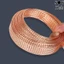 （1.5㎡-20㎡) Chất liệu đồng đỏ Dây bện Dây nối đất Dây dẫn điện bằng đồng trần Khung cầu mềm Nhảy lưới bằng đồng phẳng Dây trần Dây đồng nguyên chất = PC mạ kẽm
