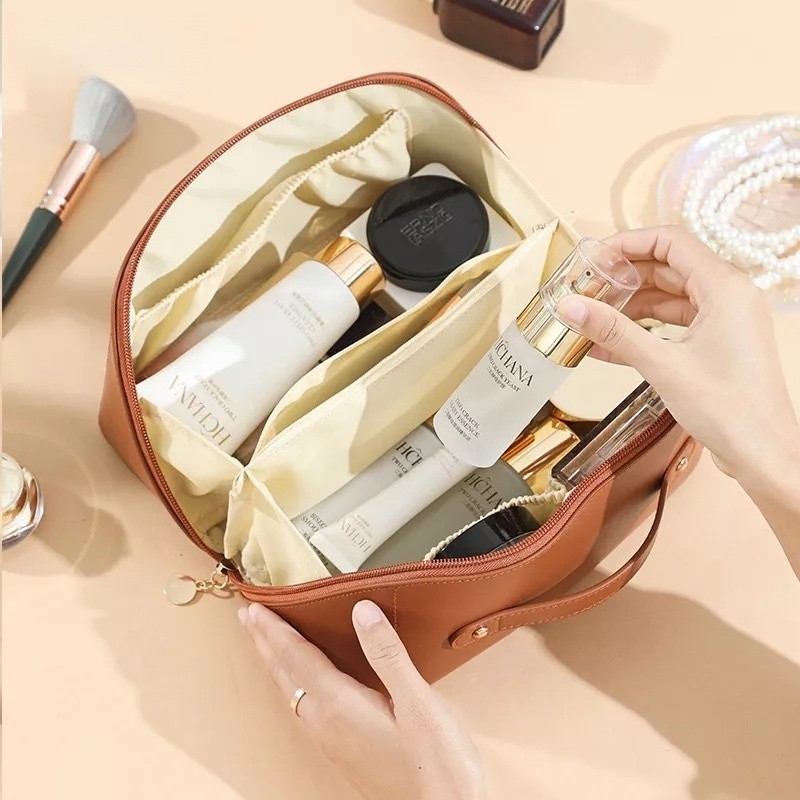 Túi đựng mỹ phẩm đồ trang điểm cao cấp – chống thấm nước, dung tích lớn, nhiều màu chọn, lý tưởng du lịch