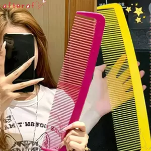 Lược chải tóc thẳng AFTEROF, Lược massage gỡ rối tóc bằng nhựa, Lược massage khổng lồ Đạo cụ và biểu diễn sân khấu