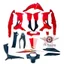 Dàn áo Jupiter R màu đỏ tươi - tặng team 3 lớp