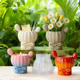 Khuôn silicon tàu Euphorbia có thể tái sử dụng tốt để chế tạo đồ trang sức bằng nhựa và hộp đựng nhỏ Kết cấu thậm chí để dễ dàng tháo rời