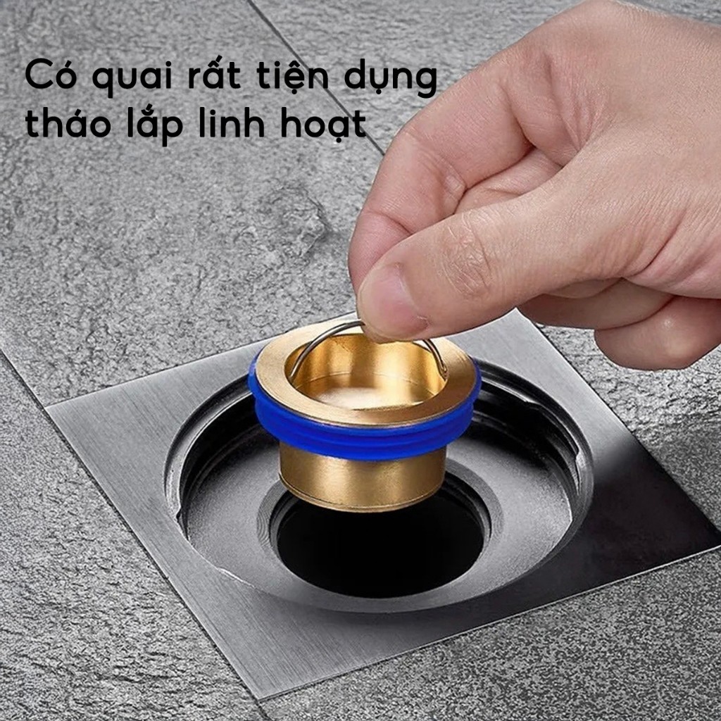 Nắp Cống Ngăn Mùi Hôi Chống Côn Trùng Bằng Đồng, Van 1 Chiều, Thoát Nước Nhanh, Dễ Cài Đặt, Dùng Rộng Rãi Cho Nhà Vệ Sin