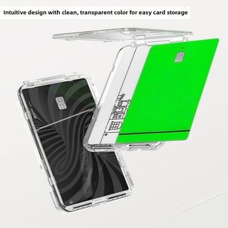 JOYFULLIFE Cho Túi Đựng Thẻ MagSafe, Hộp Đựng Thẻ Từ Tính Trong Suốt Siêu Mỏng, 2 Khe Cắm Thẻ Ví Nhẹ Chống Sốc Điện Thoại Cho 17 / 16 / 15 / 14 / 13 / 12