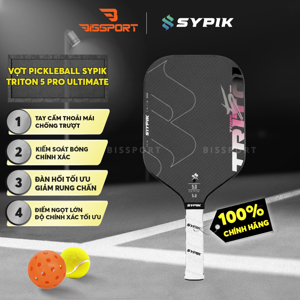 Review Vợt Pickleball Sypik Triton 5 - Giá 1.89M, Có Tốt Không?