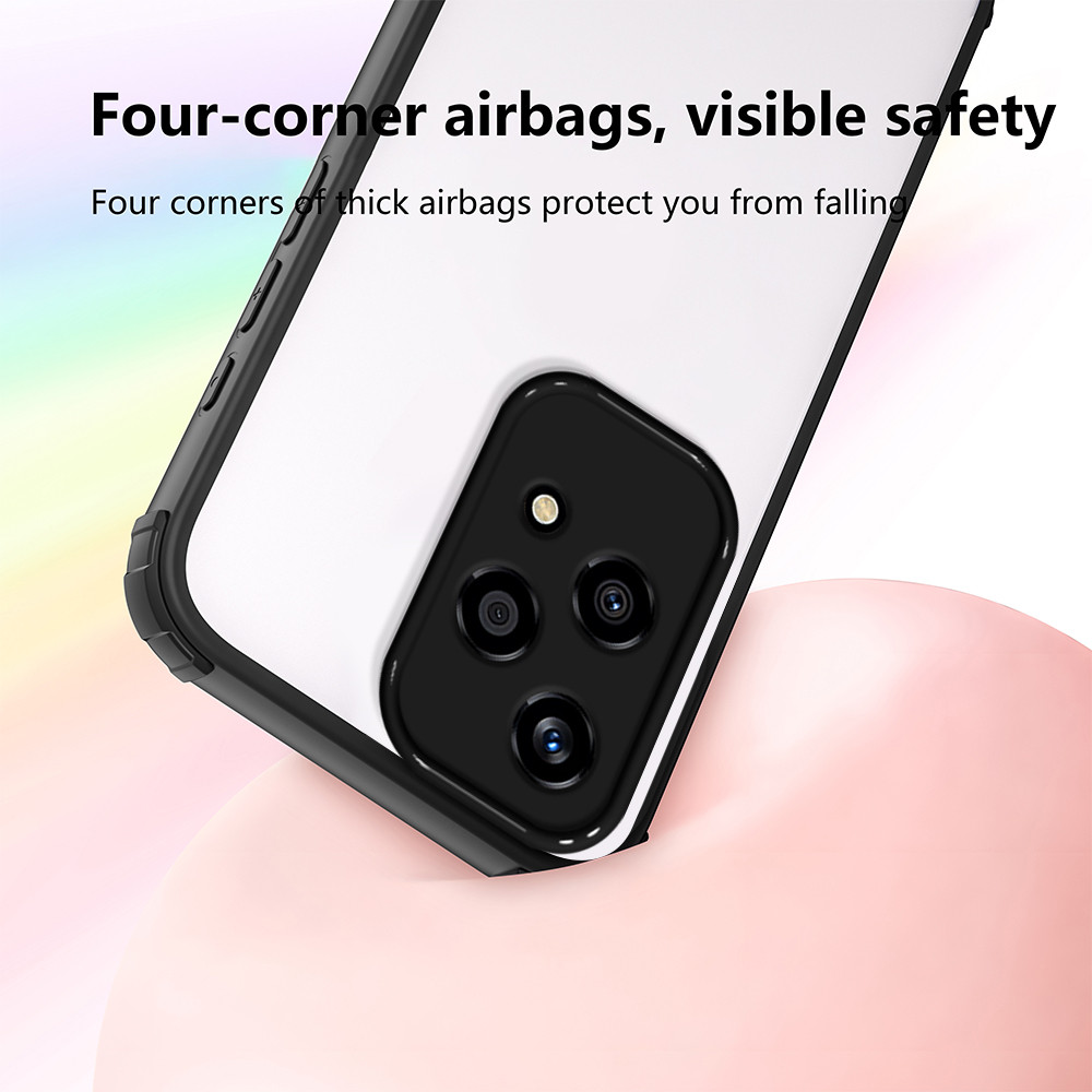 Ốp lưng Honor 200 Lite 5G Vỏ bảo vệ bốn góc Vỏ trong suốt cho Honor 200 Lite 5G Vỏ điện thoại