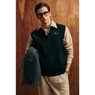 Áo Len Gile Nam Cổ Polo Có Nút Charlie Knit Gile 0094 | Majou