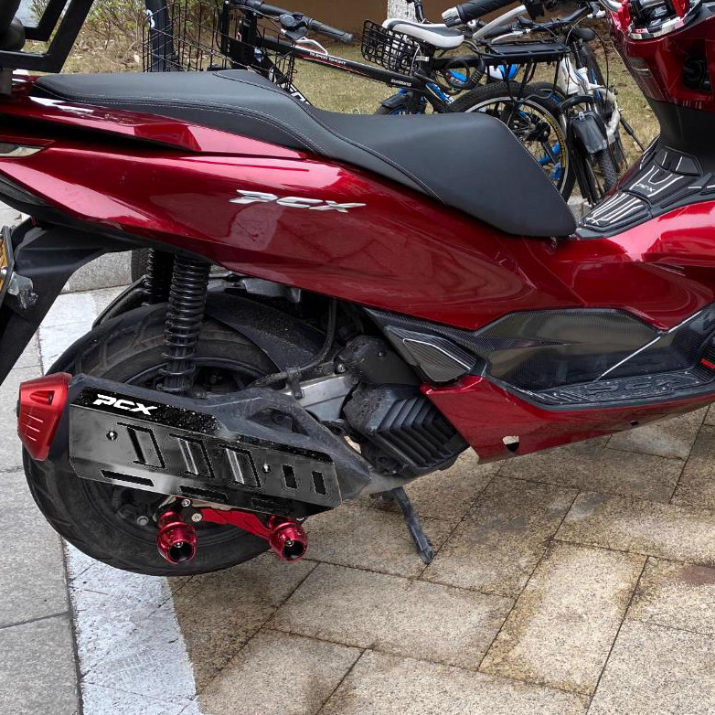 Dành cho Tấm chắn nhiệt xả HONDA PCX160 2022-2025 – Vỏ bảo vệ giảm thanh chống bỏng