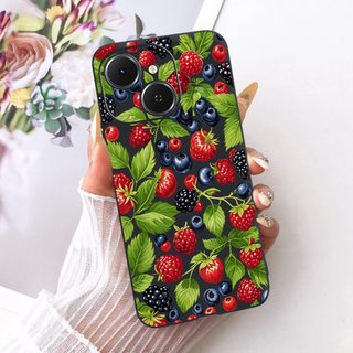Vỏ Mới Cho Tecno Spark 40 40C Ốp Lưng KM5 KM4k Vỏ Hoa Thời Trang Bướm Silicon Mềm Vỏ Điện Thoại Cho Tecno Pop 10 Pro