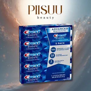 Kem Đánh Răng Crest 3D White Advanced Triple Whitening 147g - Làm Trắng Gấp Ba, Chống Ố Vàng & Bảo Vệ Men Răng