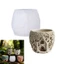 Stay Nghệ Thuật Tree House Khuôn Silicon Thực Vật Hộp Đựng Khuôn Thủ Công Dự Án Nhựa Và Trang Trí Vườn Nhỏ Hồ
