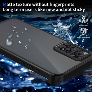Dành Cho Redmi Note 11 Pro 4G / 5G / Note 12 Pro 4G Ốp điện thoại Cứng Mờ Da-Cảm Giác Mềm Khung TPU Chống Sốc Mỏng