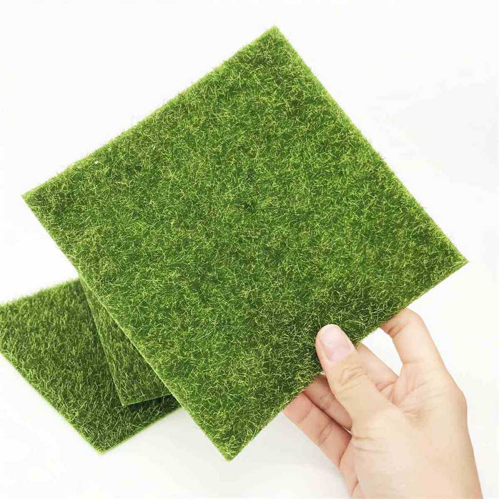 Rêu giả nhung ni mềm mịn, trang trí gốc cây-Không cần tưới nước,bền đẹp lâu dài Thảm rêu,cỏ trang trí tiểu cảnh - FE123