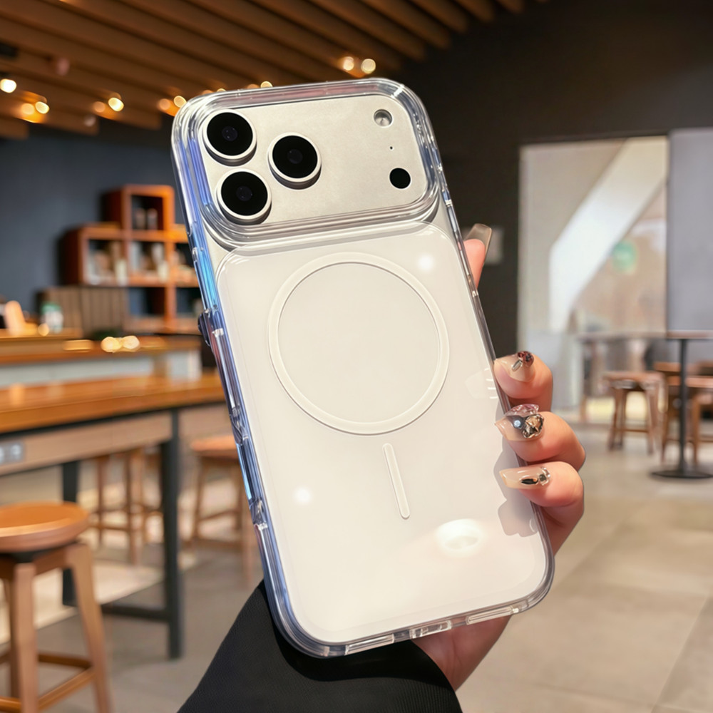 Ốp điện thoại từ tính đơn giản và đa năng cho IPhone 17 Pro Max 16 11 13 14 15 Pro Max 15 16 plus Vỏ có Camera Bảo vệ toàn diện Vỏ chống sốc Vỏ cứng Vỏ bảo vệ điện thoại