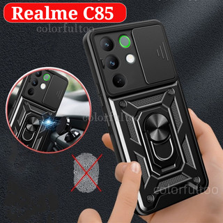 Ốp Điện Thoại Realme C85 2025 Cho Realme C85 Pro C85Pro C 85 RealmeC85 4G 5G Vỏ Giáp Chống Sốc Sang Trọng Bảo Vệ Ống Kính Máy Ảnh Ốp Lưng Cứng