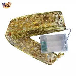 Giáng Sinh Ruy Băng Ánh Sáng Trang Trí Giáng Sinh Quà Tặng Cây Giáng Sinh Ruy Băng Dây Đèn Cho Lễ Kỷ Niệm Năm Mới Thanh Lễ Hội
