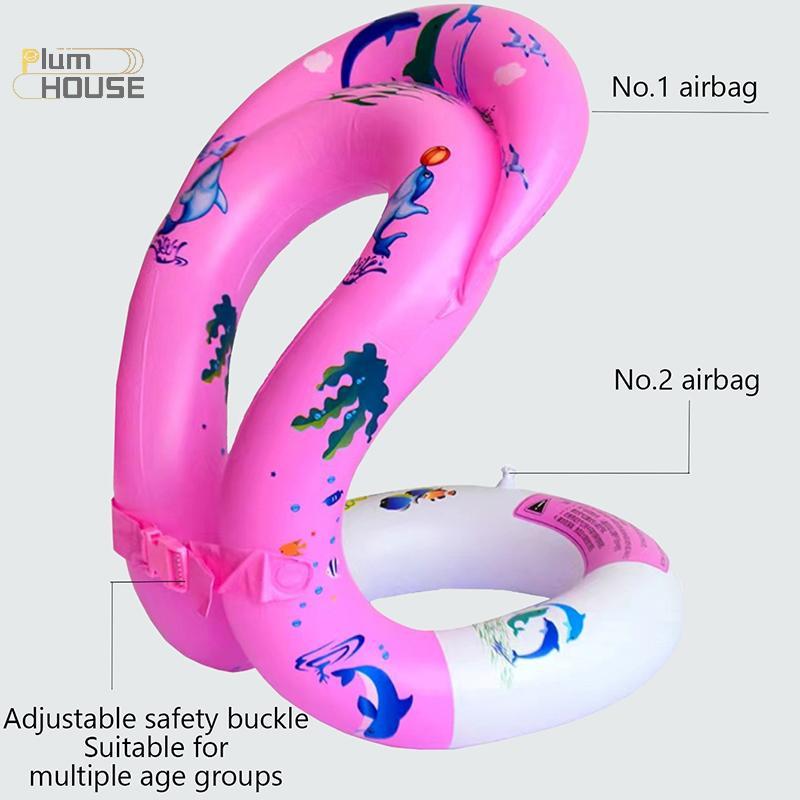 PlumHOUSE Áo Bơi Trẻ Em Có Túi Khí, Phù Hợp Cho Các Bé Vui Chơi