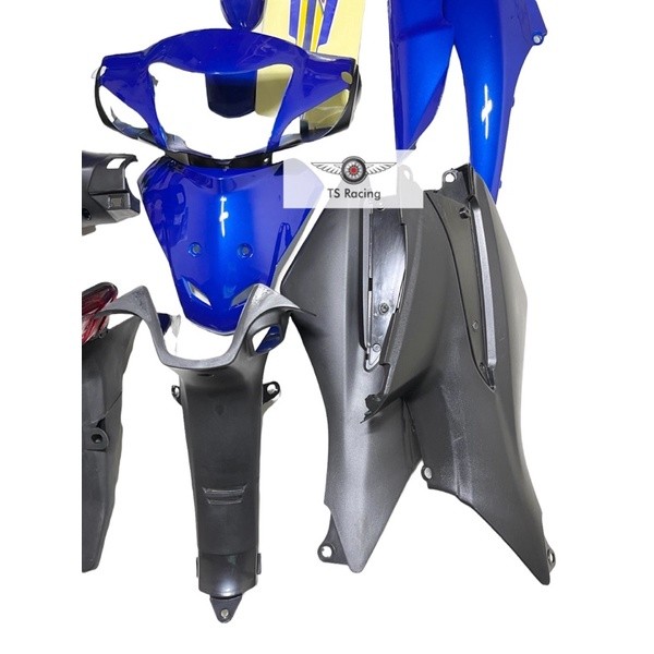 Dàn áo wave rs xanh đen - tặng team 3 lớp