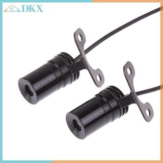 DKX 2 Chiếc Đèn Laser Chống Va Chạm Xe Máy Thiên Thần Đèn LED Chiếu Xe Điện Đường Phố Sửa Đổi Wee Trang Trí.