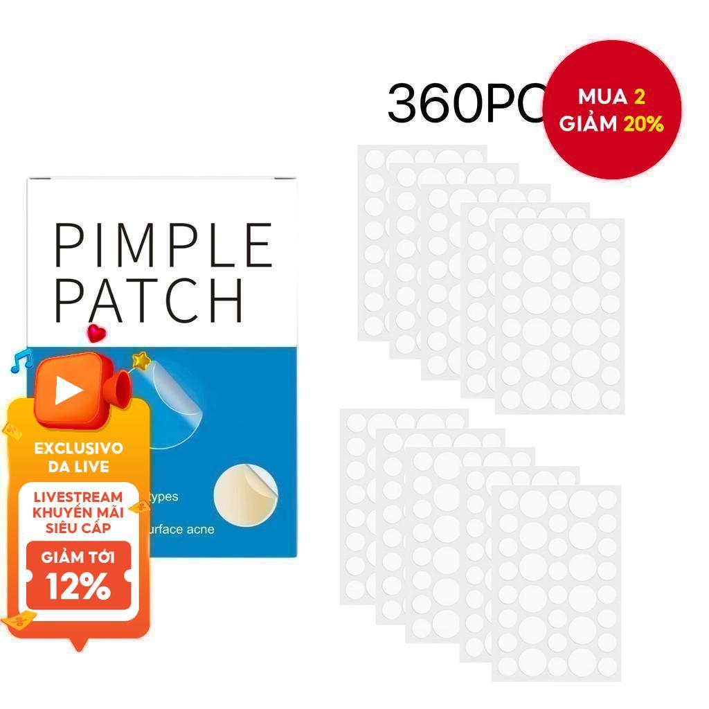 360 Miếng Dán Mụn Trong Suốt Kích Thước Tròn Có Sẵn Cho Nam Và Nữ Áp Dụng Miếng Dán Mụn