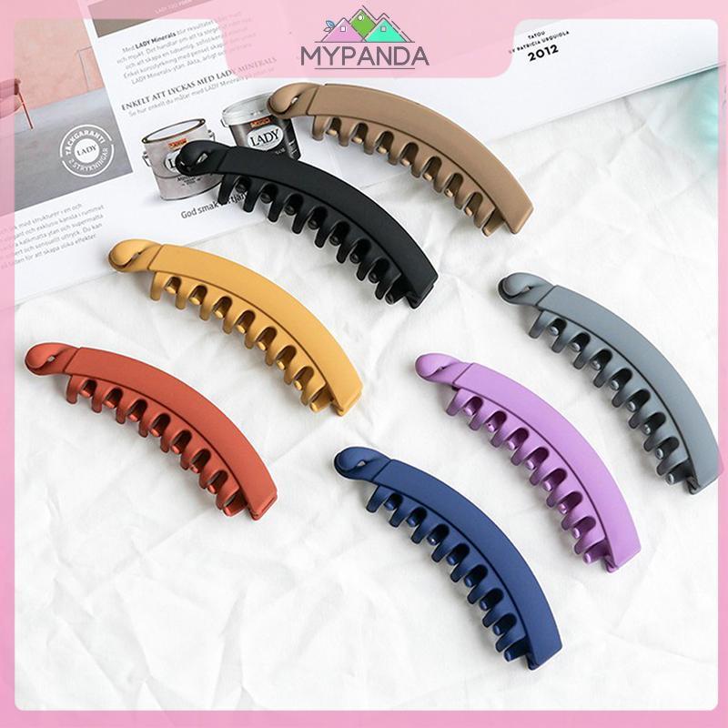 MYPANDA 1 Chiếc Lady Chuối Đuôi Ngựa Giá Đỡ Cua Móng Vuốt Phụ Kiện Tạo Kiểu Tóc.
