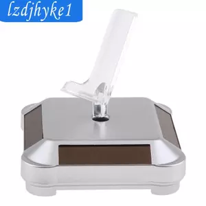 Xoay 360 Độ Loại Bàn Xoay Chạy Bằng Năng Lượng Mặt Trời Đế Trang Sức Điện Thoại MP4