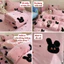 Set drap giường nỉ 4 món Memminbedding Luxury đáng yêu, cute, dùng mùa thu đông ấm áp, mềm mại, giữ nhiệt tốt