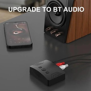 2025 Bộ thu Bluetooth 5.3 Truyền âm thanh không dây cho xe hơi, loa, TV 124Jack 3.5/RCA Adapter 124Pin sạc 124Free Ship