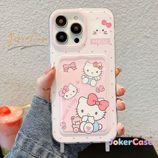 Ốp Cho IPhone 17 14 16 15 11 12 13 Pro Max XR X XS Max 15 16 14 8 7 Plus SE 2020 Air Hộp đựng thẻ mềm hình mèo dễ thương