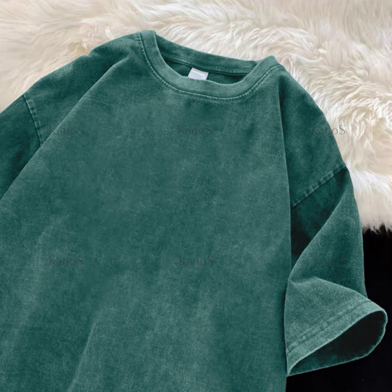 Kanos_shop | áo thun màu đặc, đơn giản thời trang 100% cotton áo bigsize áo kiểu